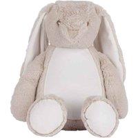 Mumbles Zippie Bunny Plush Toy in Light Brown