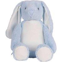 Mumbles Zippie Bunny Plush Toy in Blue