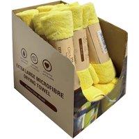Groundsman Microfibre Towel in Yellow