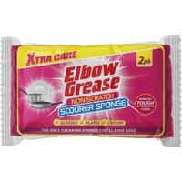 Elbow Grease Anti-Scratch Sponge Scourer Pack of 2