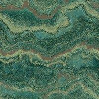 World of Wallpaper Mila Marble Heavyweight Vinyl Textured Wallpaper in Emerald