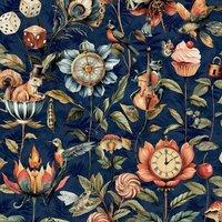 World of Wallpaper Creatures Wallpaper in Navy