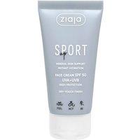 Ziaja Sport Face Cream Spf 50+ 50ml in White