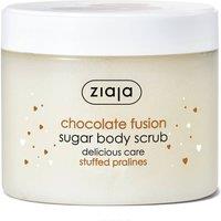 Ziaja Chocolate Fusion Sugar Body Scrub 300ml in White