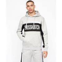 Crosshatch Men's Silomane Hoodie in Grey | Size: XL