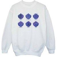 Guardians Of The Galaxy Volume 3 Men's Crew Badge Sweatshirt in White | Size: 3XL