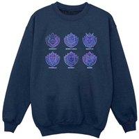 Guardians Of The Galaxy Volume 3 Men's Crew Badge Sweatshirt in Navy | Size: 3XL