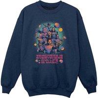 Guardians Of The Galaxy Volume 3 Men's Weirdness Sweatshirt in Navy | Size: 2XL