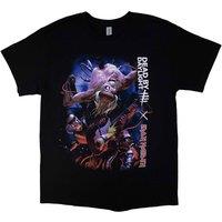 Iron Maiden Men's Dead By Daylight Monster Eddie T-Shirt in Black | Size: Large