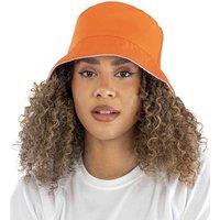 Result Men's Core Reversible Bucket Hat in Orange | Size: S/M