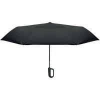 MidOcean Men's UMKRAB Windproof Folding Umbrella in Black