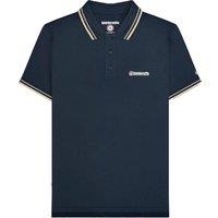 Lambretta Men's Tipped Big & Tall Polo Shirt in Dark Navy | Size: Large
