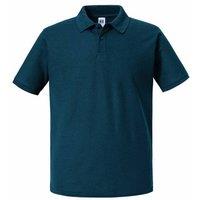 Russell Men's Authentic Polo Shirt in Blue | Size: 3XL