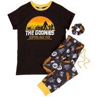 The Goonies Women's Never Say Die Pyjama Set in Black | Size: 2XL