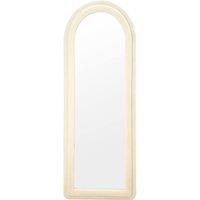 Living and Home Double Arched Full-Length Mirror in Beige