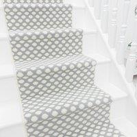 runrug Stair Runner Carpet for Staircases - Soft & Comfy, 9mm - 'Honeycomb' in Grey | Size: 60 cm x 480 cm