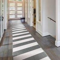 runrug Carpet Runner Rug - Indoor/Outdoor, Reversible, 2mm - 'Long Island' in Grey | Size: 60 cm x 210 cm