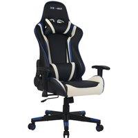 RayGar RG-MAX Gaming Chair High Back, Padding, Adjustable Height & Arms in Blue | Size: 1 Pack