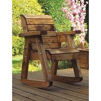 Charles Taylor Trading Little Fella's Chair Rocker in Brown