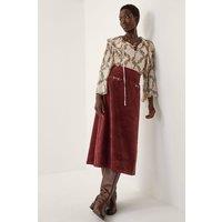 Monsoon Women's Diamond Floral Print Blouse Ivory | Size: XL