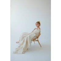 Arctic Fox & Co. Women's The Reykjavik Throw in Off-White | Size: 130 cm x 180 cm