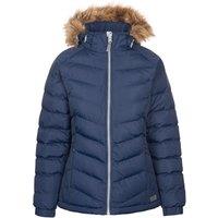 Trespass Women's Nadina Waterproof Padded Jacket in Navy | Size: Small
