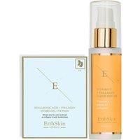Erth Skin London Women's Vitamin C Collagen Serum 60ml + Hyaluronic Acid Eye Pads in White