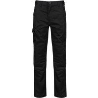 Regatta Professional Men's Cargo Waterproof Trousers in Black | Size: 46R