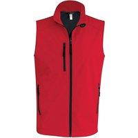 Kariban Men's Quilted Lightweight Down Bodywarmer in Red | Size: XL