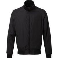 Asquith & Fox Men's Harrington Jacket in Black | Size: Medium