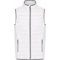 Kariban Men's Padded Body Warmer in White | Size: XL