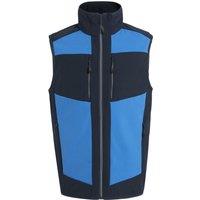Regatta Professional Men's Colour Block Softshell Body Warmer in Baby Blue | Size: XL