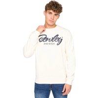 Bewley&Ritch Men's Yardley Crew Neck Sweatshirt in Off-White | Size: Large