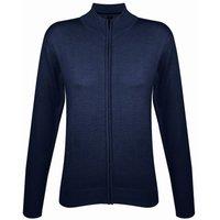 SOL'S Women's Gordon Full Zip Cardigan in Navy | Size: Small