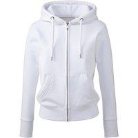 Anthem Women's Full Zip Hoodie in White | Size: XS
