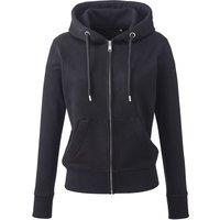 Anthem Women's Full Zip Hoodie in Black | Size: XL