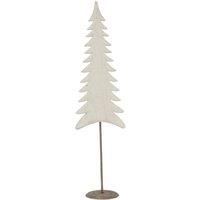 Hill Interiors White Washed Pine Tree Christmas Dration 53cm x 12cm x 13cm | Size: 53 cm x 12 cm x 13 cm