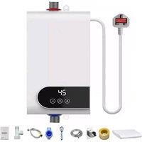 EONLION Electric Tankless Instant Hot Water Heater Under Sink Tap in White