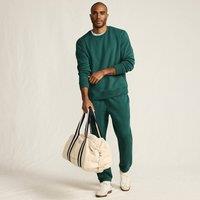 Lands' End Men's Serious Sweats Sweatshirt in Dark Green | Size: Small