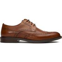 SOLETRADER Men's Barry Brogue Shoes in Tan | Size: 7