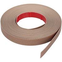 Living and Home 10m Self Adhesive Wood Grain Edging Trim Strips in Dark Brown