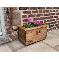 Charles Taylor Trading Regular Wooden Trough in Brown