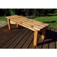 Charles Taylor Trading Solid Wood Outdoor Solid Form in Brown