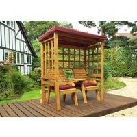 Charles Taylor Trading Henley Twin Arbour Burgundy in Brown