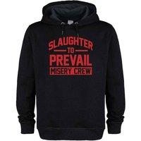 Amplified Men's Misery Crew Slaughter To Prevail Hoodie in Black | Size: Small