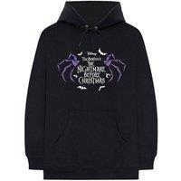 Nightmare Before Christmas Men's Moonlight Pullover Hoodie in Black | Size: XL