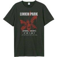 Amplified Men's Hybrid Theory Linkin Park T-Shirt in Charcoal | Size: Small