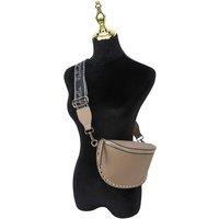 Raffaella Women's Sling Style Cross Body Bag in Taupe
