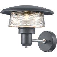 Netlighting Saturne Outdoor Wall Lantern Grey IP44