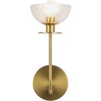 Netlighting Alora Mood Sylvia Wall Lamp Contemporary Brushed Gold 1x E14